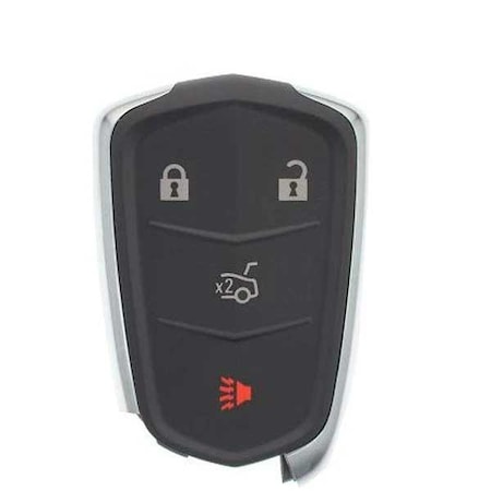Keyless Factory Keyless Factory: 2014-2019 Cadillac ATS CTS XTS / 4-Button Smart Key / PN: 13598506 / HYQ2AB RSK-CAD-2AB-4